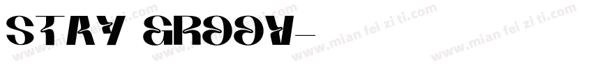 Stay Groov字体转换